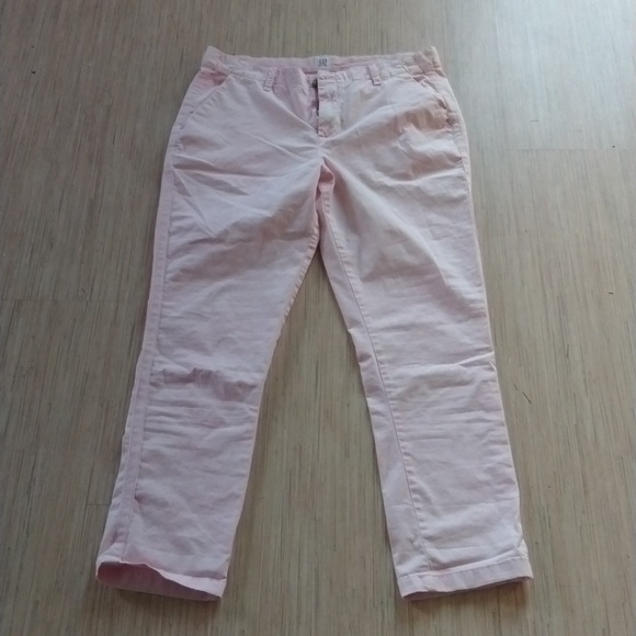Gap Pink Cotton Pants Size 6 - Picture 1 of 6